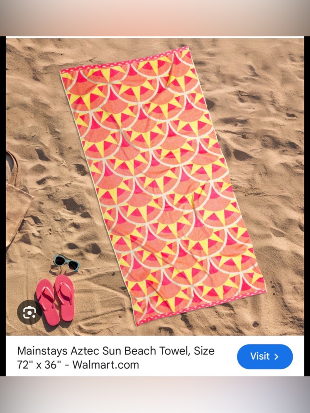 Aztec Sun Beach Towel